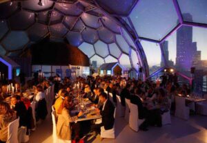 charity dinner participants